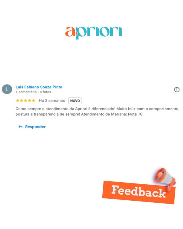 Nosso time brilhando! ✨

Recebemos um feedback incrível de um cliente sobre o excelente trabalho da @psi.marischnek 

👏 Parabéns pela dedicação e profissionalismo, que fazem toda a diferença. Seguimos juntos, entregando excelência!

Quer saber mais sobre os serviços da Apriori?

Clica no link da BIO!

#rh #recrutamento #consultoria #vagas